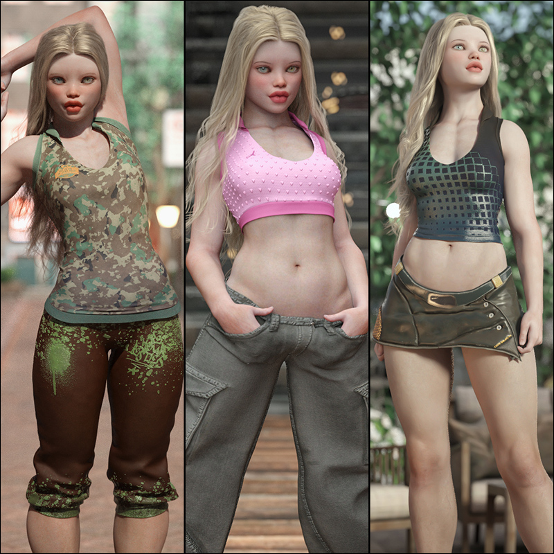 Agate Plunge Tops
